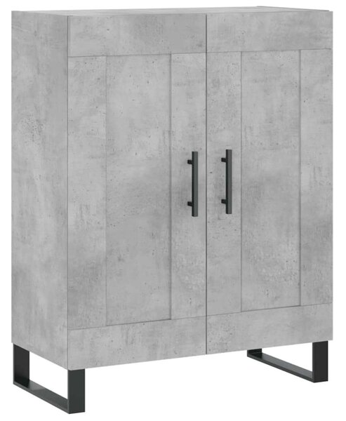 Modern Magasszekrény - Beton Szürke - 180 cm