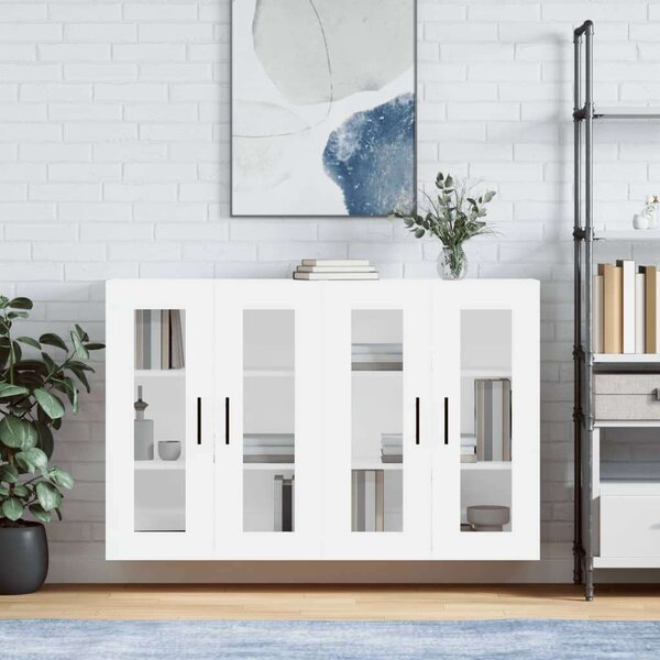 VidaXL Falra Szerelhető Szekrény - 2 db - Fehér - 70x34x90 cm