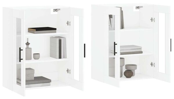 VidaXL Falra Szerelhető Szekrény - 2 db - Fehér - 70x34x90 cm