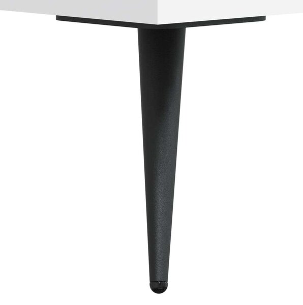 Modern Fehér Fa Magasszekrény - 69,5x34x180 cm