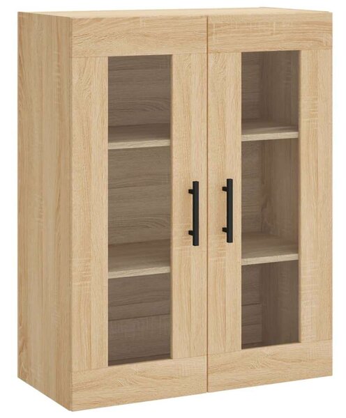 VIDAXL - Sonoma Tölgy Fali Szekrény - 2 db - 69,5x34x90 cm