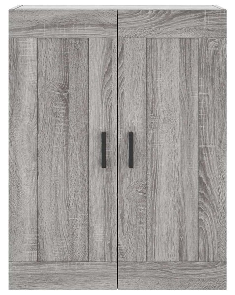 Szürke sonoma szerelt fa magasszekrény 69,5 x 34 x 180 cm
