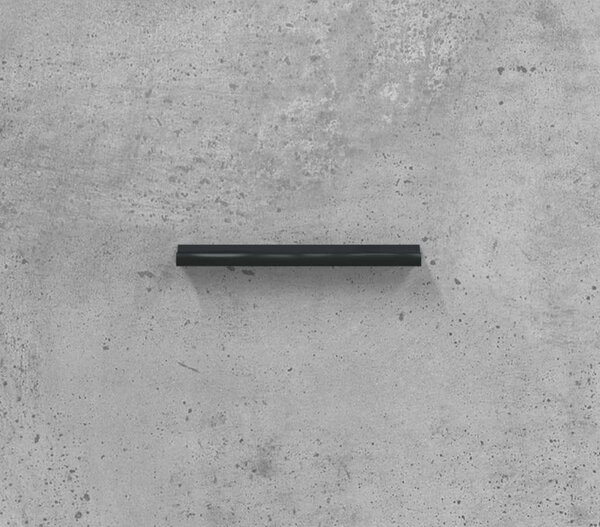 Modern Magasszekrény - Beton Szürke - 34,5x34x180 cm