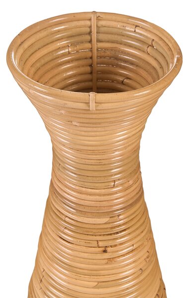 Dekor váza NIDRI Rattan 70 cm Természetes