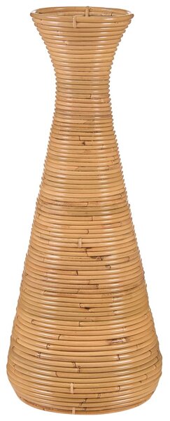 Dekor váza NIDRI Rattan 70 cm Természetes