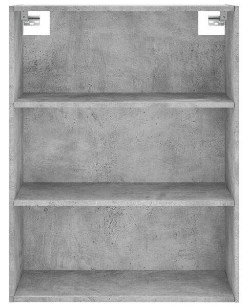 Modern Magas Szekrény - Beton Szürke - 180 cm