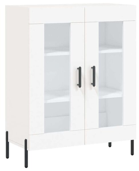 VIDAXL Fehér Fa Magasszekrény - 69,5x34x180 cm