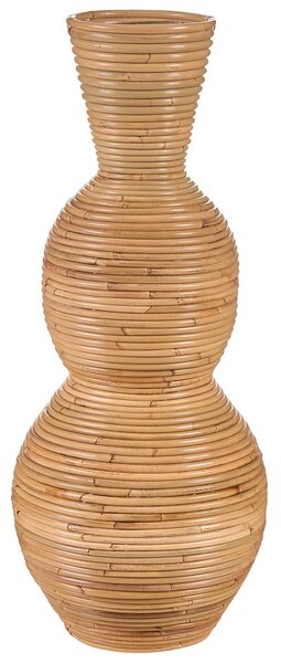 Dekor váza SYMI Rattan 70 cm Természetes