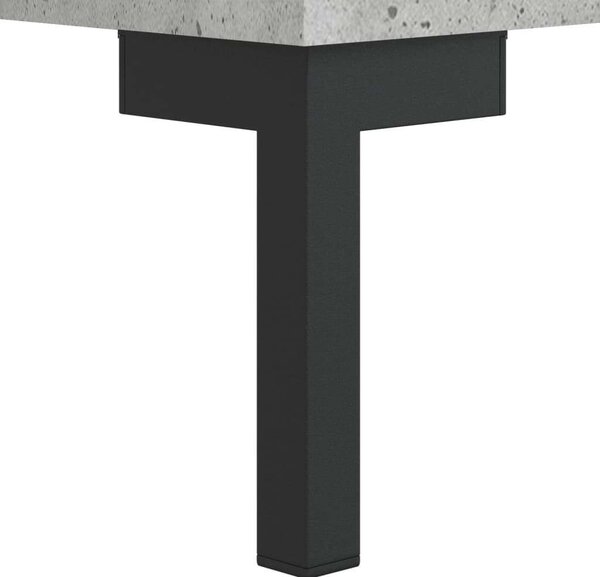 Modern Magas Szekrény - Beton Szürke - 180 cm