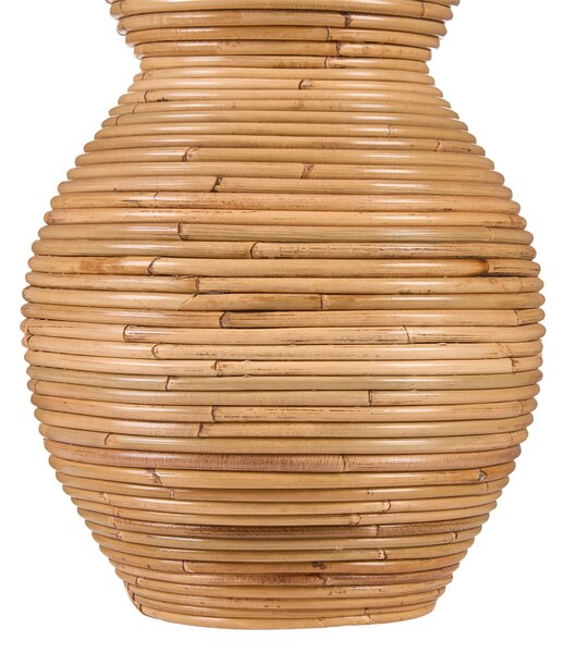 Dekor váza SYMI Rattan 70 cm Természetes