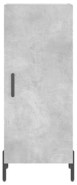 Modern Magas Szekrény - Beton Szürke - 180 cm