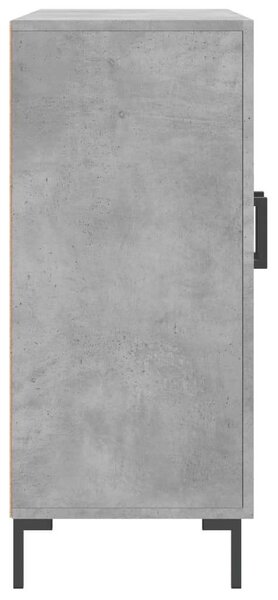Modern Tálalószekrény - Betonszürke - 90x34x80 cm
