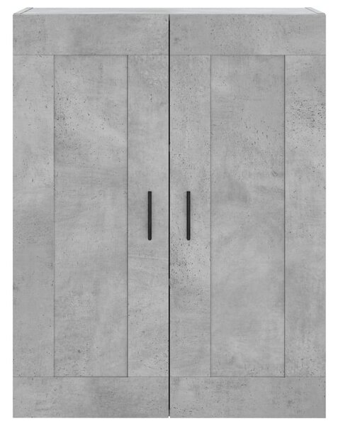Modern Magas Szekrény - Beton Szürke - 180 cm