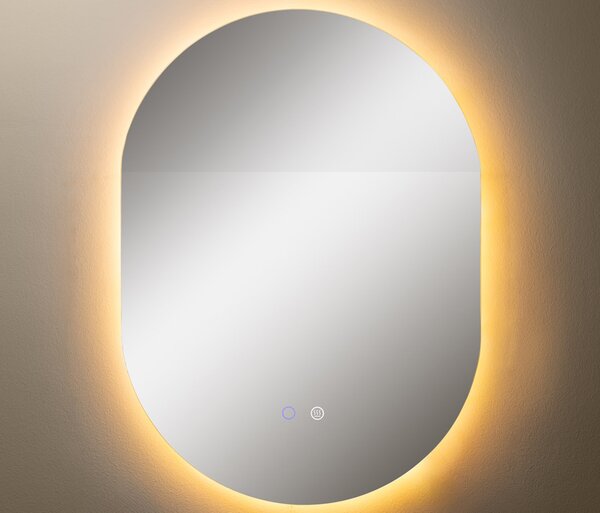 Lustro LED világító fali tükör