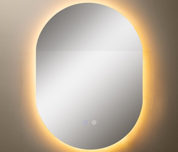 Lustro LED világító fali tükör