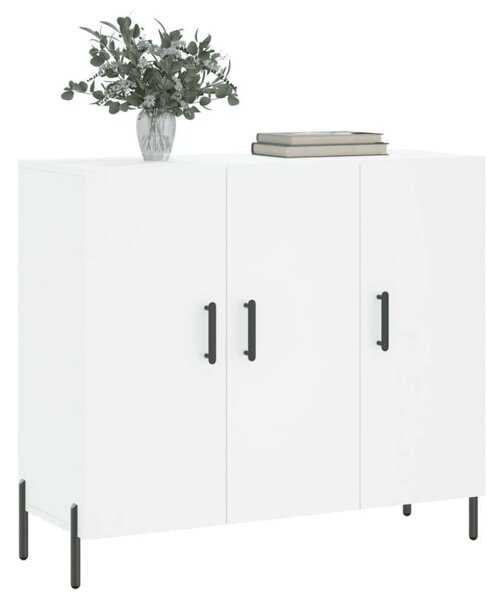 VidaXL Fehér Tálalószekrény - 3 Ajtó - 90x34x80 cm