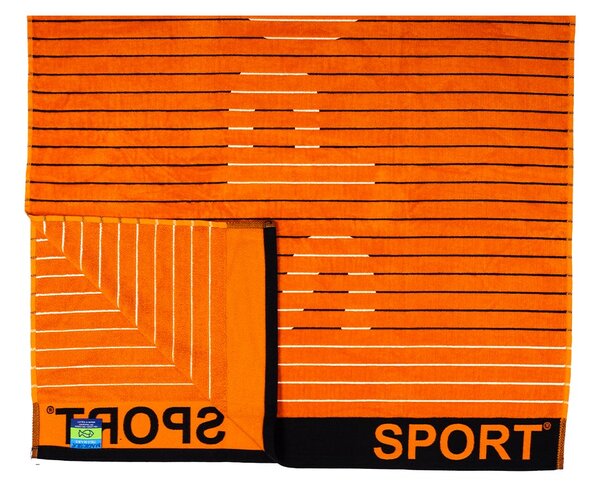SPORT Strandtörölköző narancs 165x90cm
