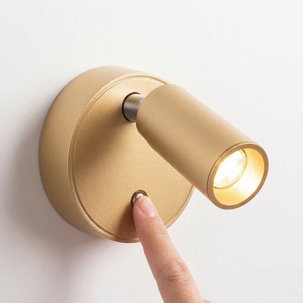 King Home SHP PICKET fali lámpa acél arany LED