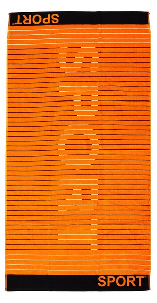 SPORT Strandtörölköző narancs 165x90cm