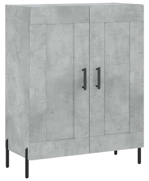 Modern Magas Szekrény - Betonszürke - 180 cm