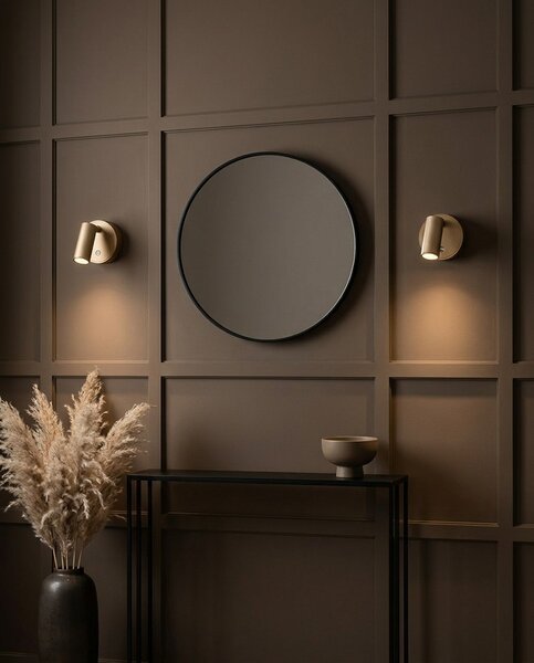 King Home SHP PICKET fali lámpa acél arany LED