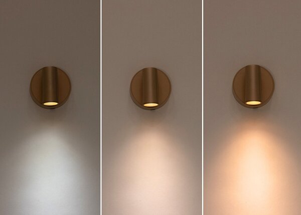 King Home SHP PICKET fali lámpa acél arany LED