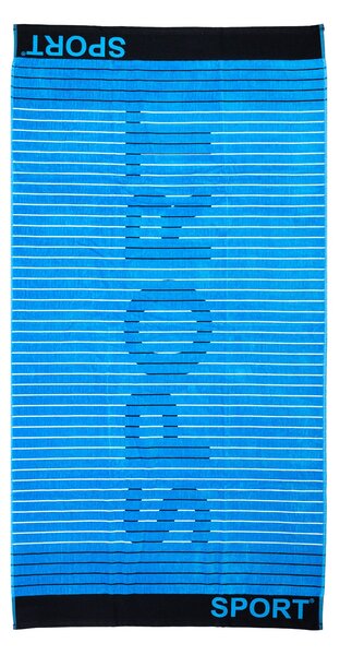 SPORT Strandtörölköző kék 165x90cm