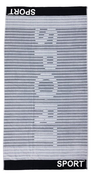 SPORT Strandtörölköző szürke 165x90cm