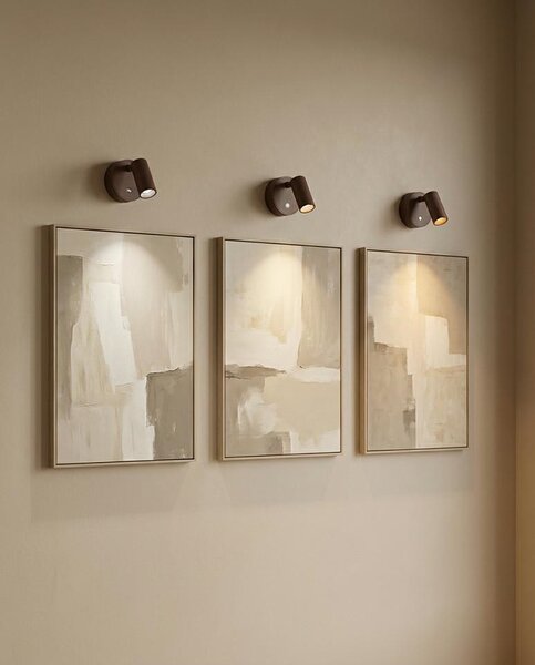 King Home SHP PICKET fali lámpa acél barna LED