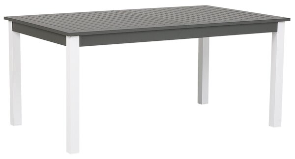 Bővíthető kerti étkezőasztal PANCOLE 168/248 cm 100 cm Fém Szürke