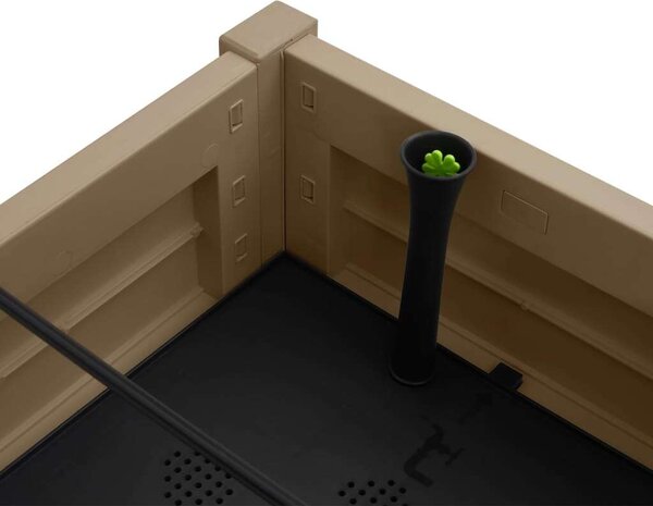 VidaXL Magaságyás - Polipropilén - 110x45x79 cm