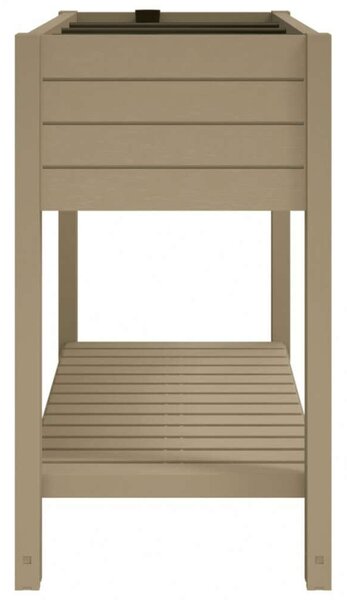 VidaXL Magaságyás - Polipropilén - 110x45x79 cm
