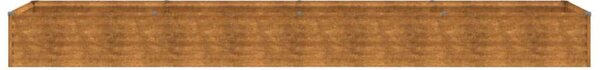 VidaXL Corten Acél Magaságyás - 386x50x36 cm