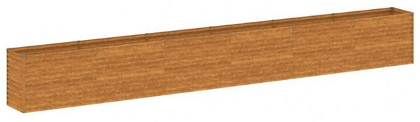 VidaXL Corten Acél Magaságyás - 578x50x69 cm