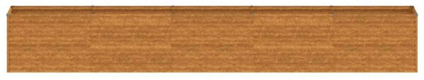 VidaXL Corten Acél Magaságyás - 482x50x69 cm