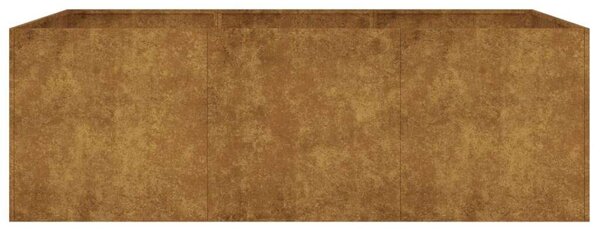 VidaXL Corten Acél Magaságyás - 120x80x40 cm