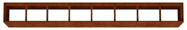 VidaXL Corten Acél Magaságyás - 360x40x80 cm
