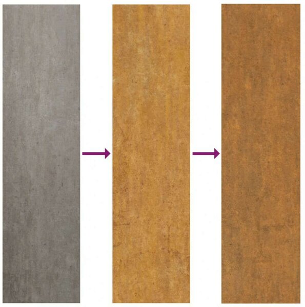 VidaXL Corten Acél Magaságyás - 120x80x40 cm