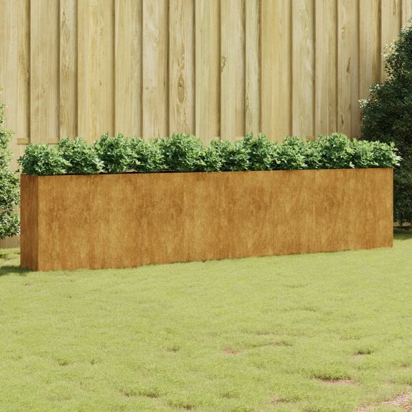 VidaXL Corten Acél Magaságyás - 360x40x80 cm