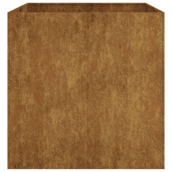 VidaXL corten acél növénytartó 80x80x80 cm