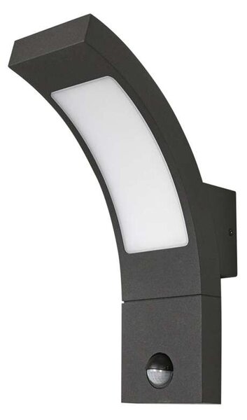 Lucande - Juvia LED Kültéri Fali Lámpa Érzékelővel Graphite - Lampemesteren