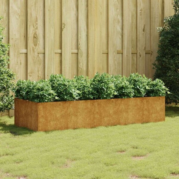VidaXL Corten Acél Magaságyás - 200x80x40 cm