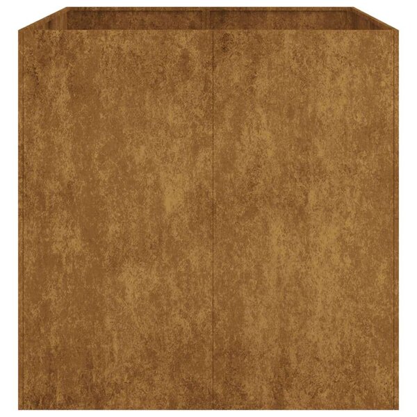 VidaXL corten acél növénytartó 80x80x80 cm