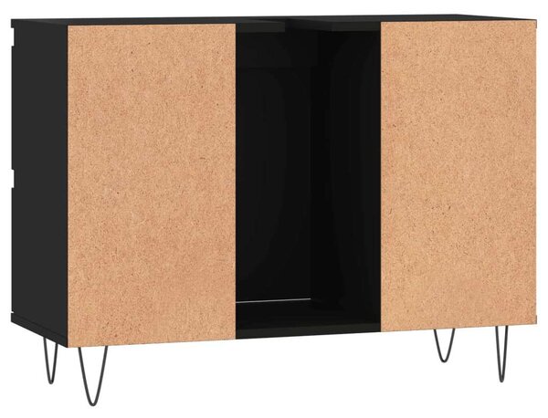 HomeLine - Fürdőszoba Szekrény - Ipari Stílus - 80x33x60 cm