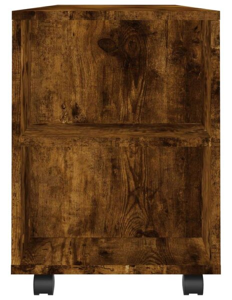 Modern Füstös Tölgy TV Szekrény - 102x34,5x43 cm