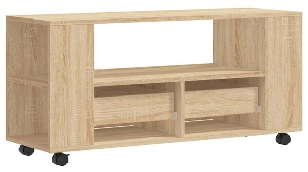 Vidaxl TV-szekrény Sonoma Tölgy - 102x34,5x43 cm