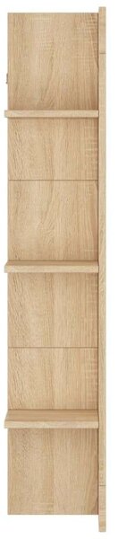 Falra Szerelhető TV Szekrény - Sonoma Tölgy - 152x113 cm