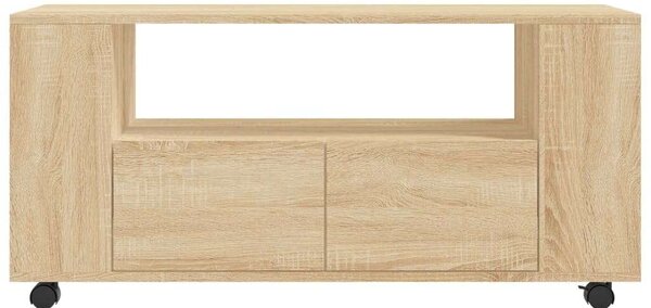 Vidaxl TV-szekrény Sonoma Tölgy - 102x34,5x43 cm