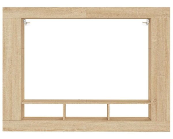 Falra Szerelhető TV Szekrény - Sonoma Tölgy - 152x113 cm