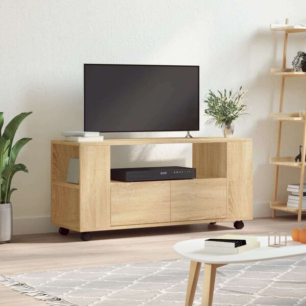 Vidaxl TV-szekrény Sonoma Tölgy - 102x34,5x43 cm